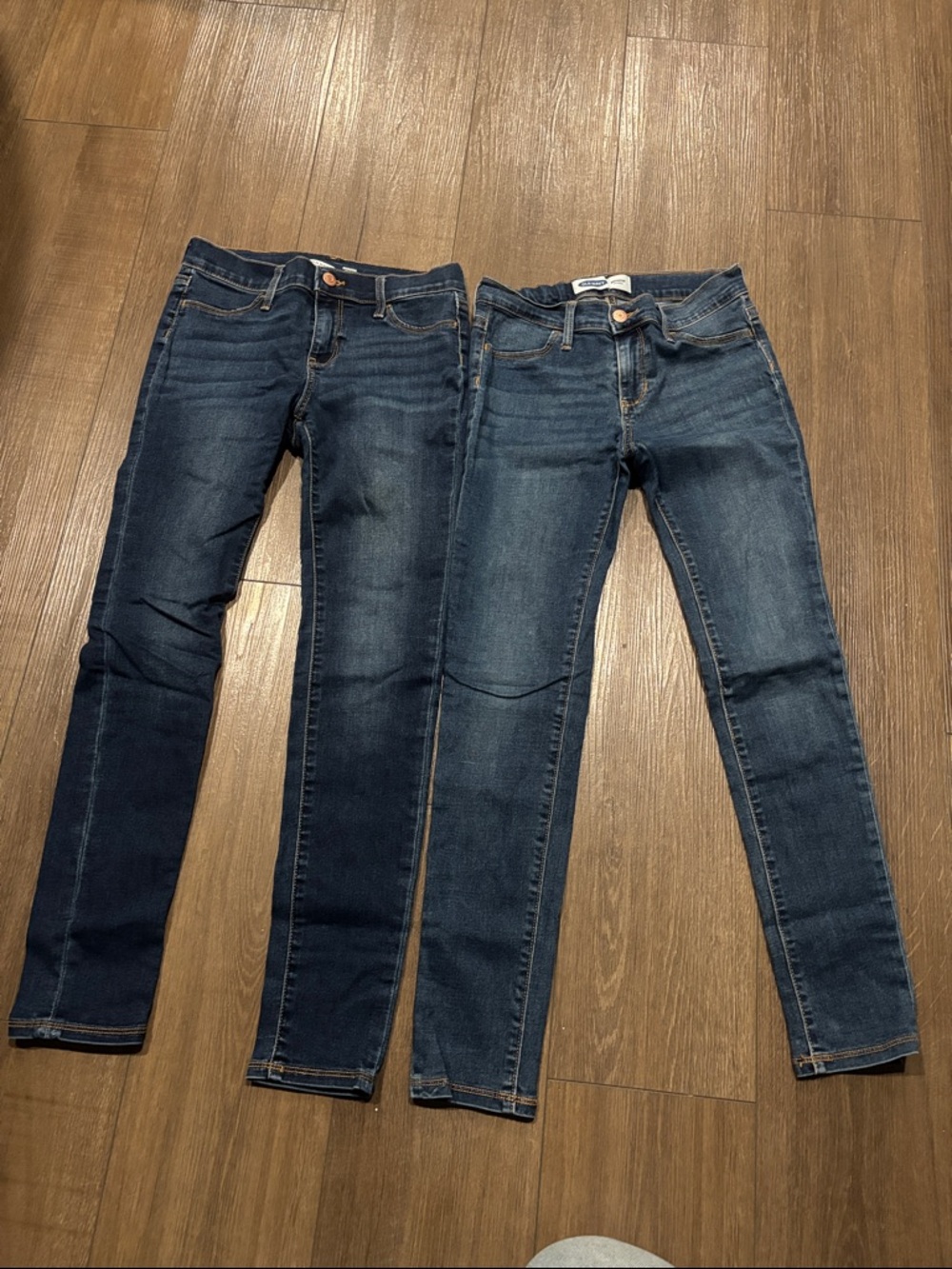 Old Navy Dark Blue Skinny Jeans (Pair)